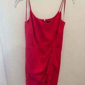 Elegant Red Parker Dress